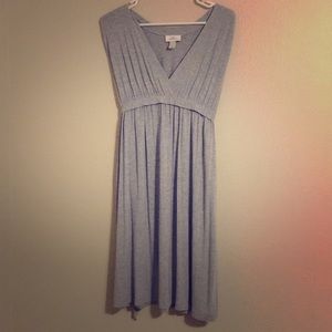 Grey Dress-The Loft